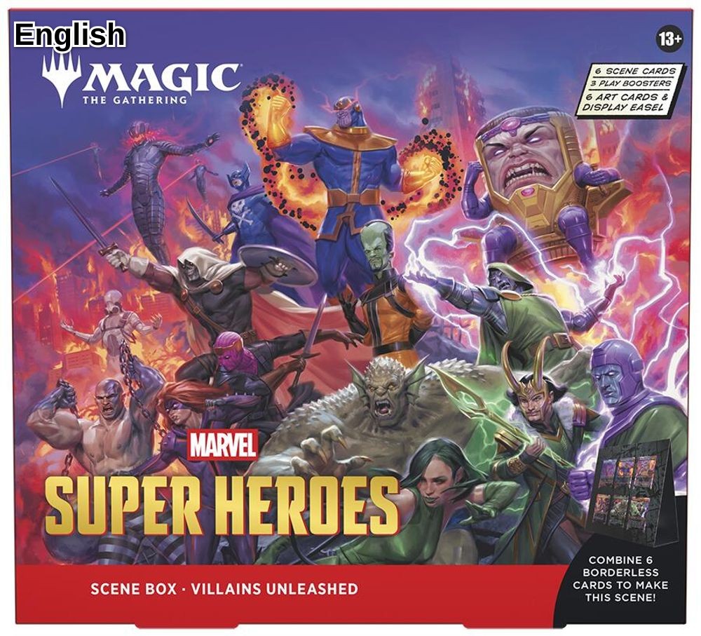 Marvel Super Heroes Scene Box - Villains Unleashed