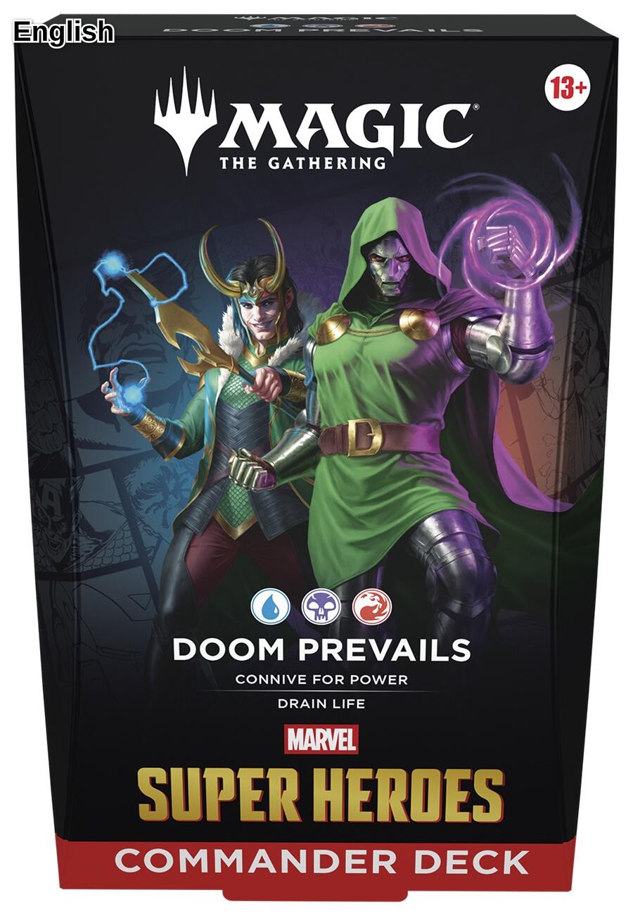 Marvel Super Heroes Commander Deck - Doom Prevails