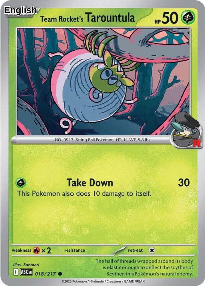 Team Rocket's Tarountula