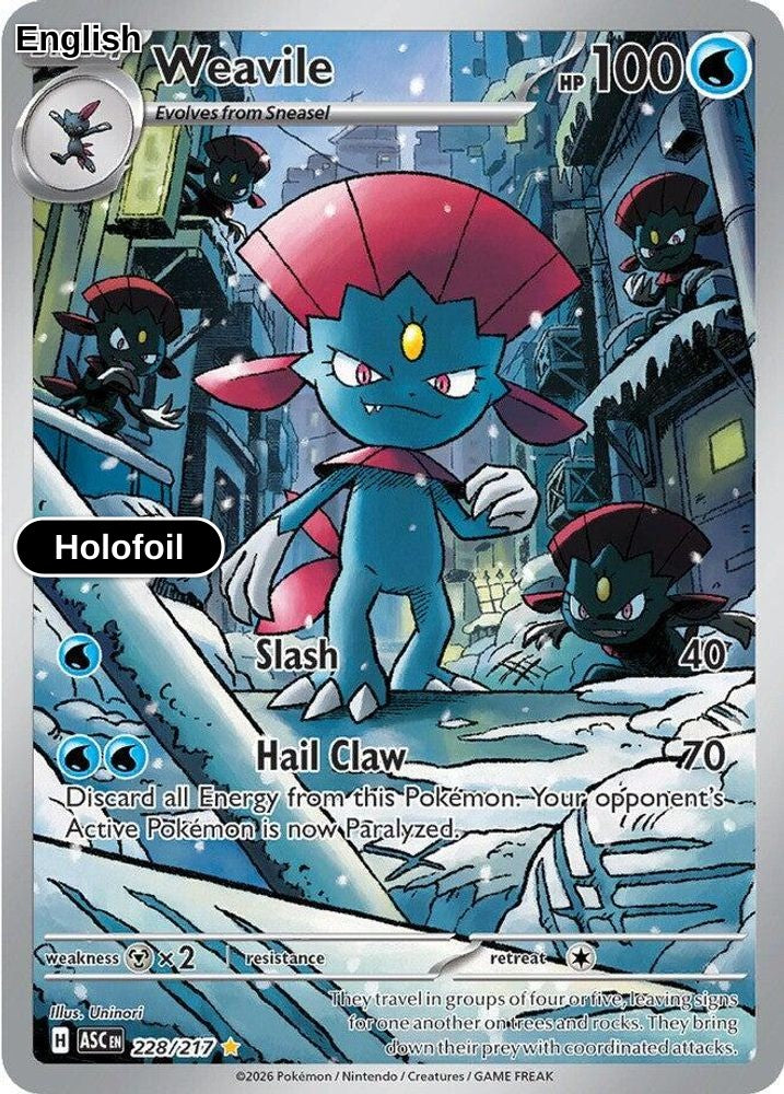 Weavile - 228/217