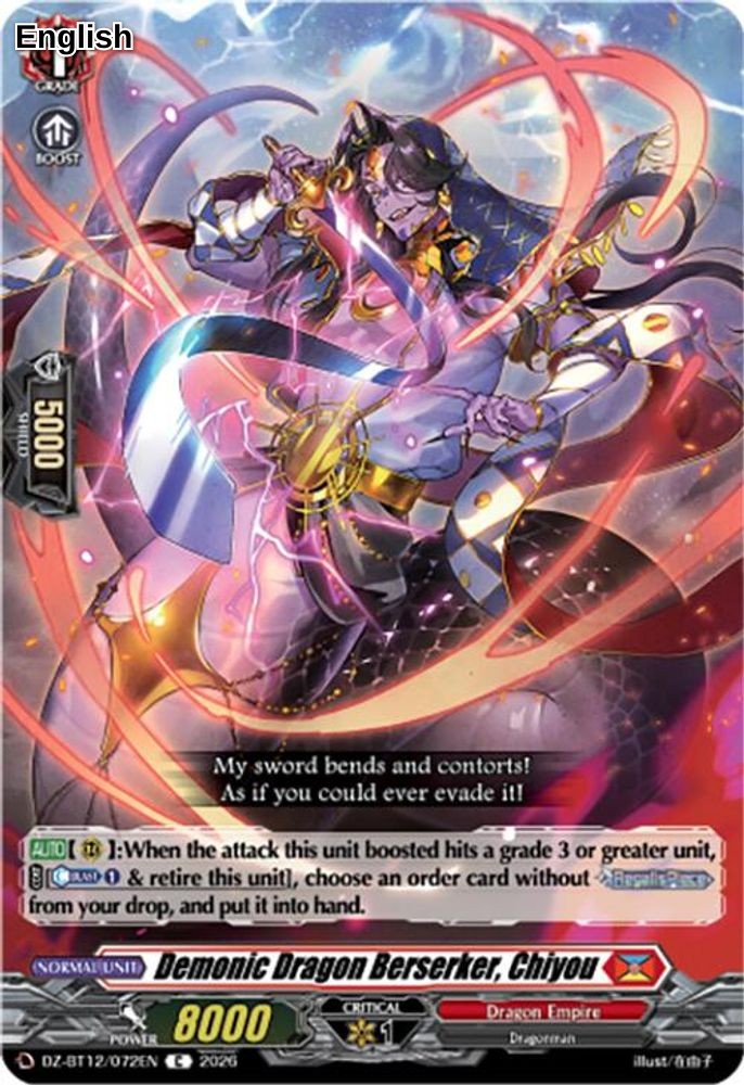 Demonic Dragon Berserker, Chiyou