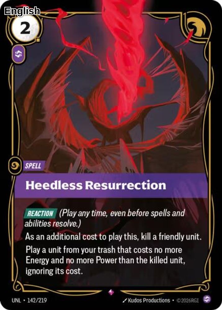 Heedless Resurrection