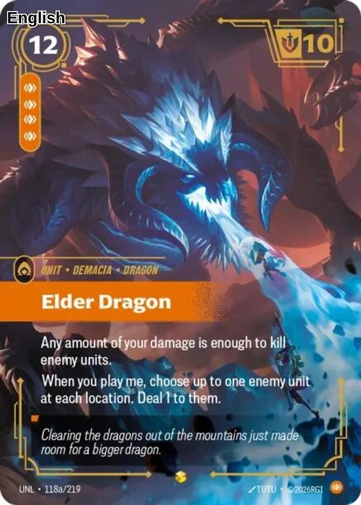 Elder Dragon (Alternate Art)