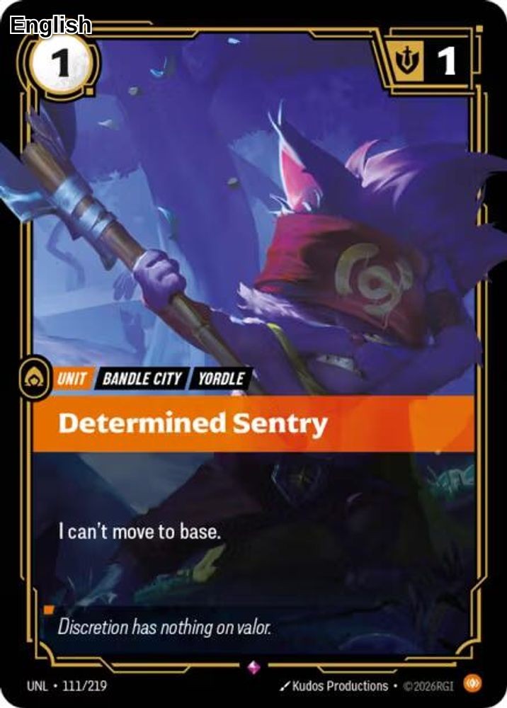 Determined Sentry