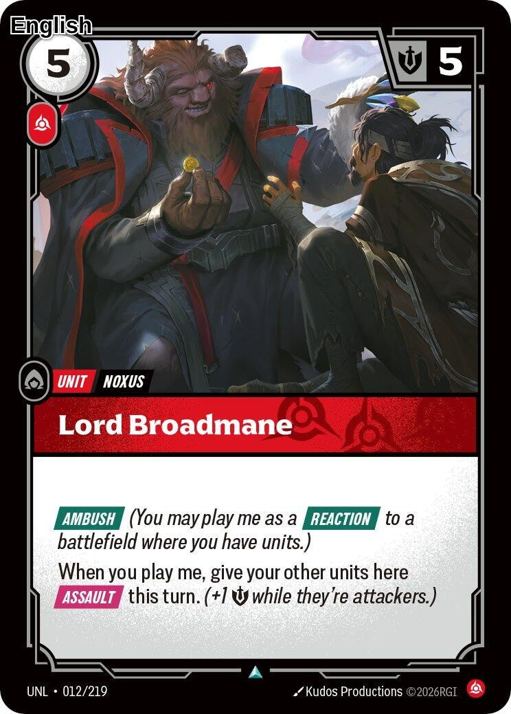 Lord Broadmane