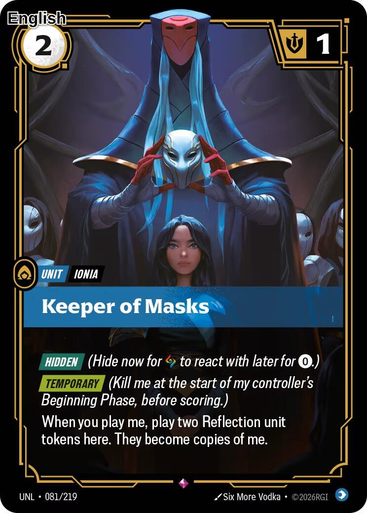 Keeper of Masks