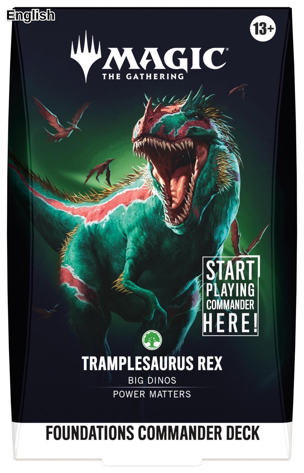 Foundations Commander Deck - Tramplesaurus Rex