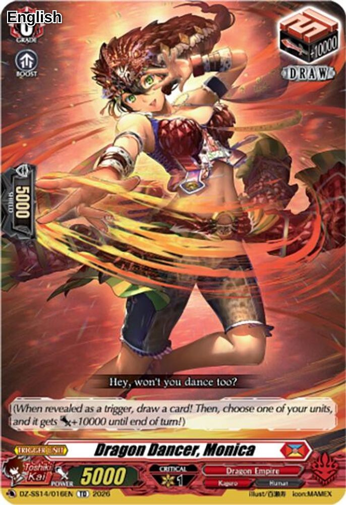 Dragon Dancer, Monica