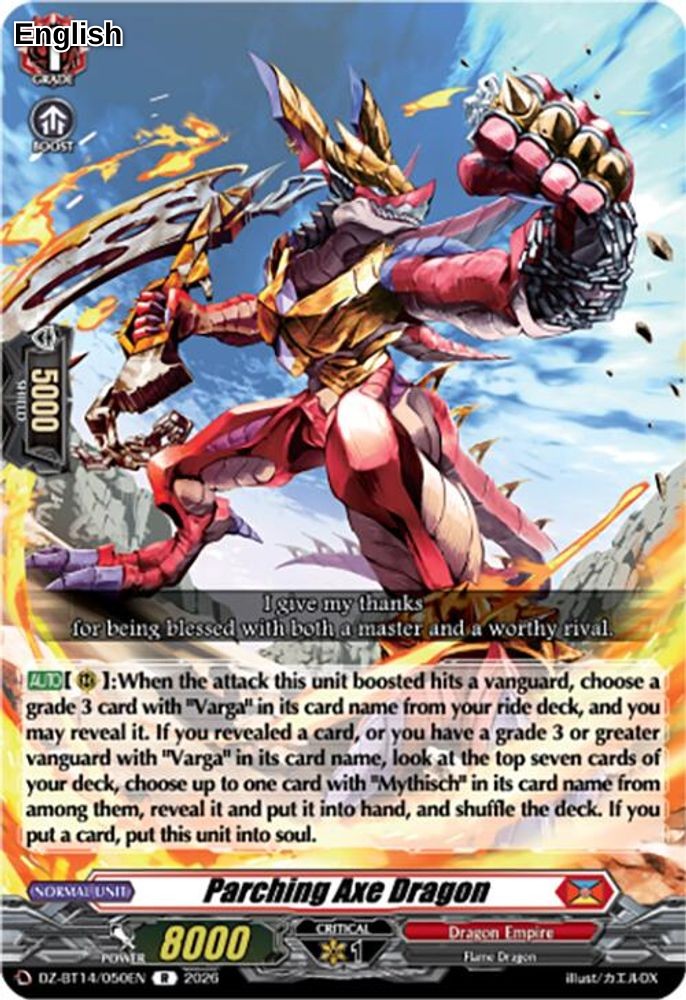 Parching Axe Dragon