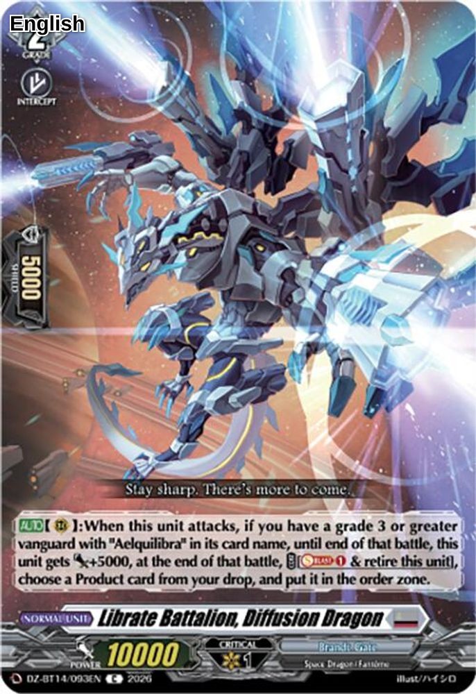 Librate Battalion, Diffusion Dragon