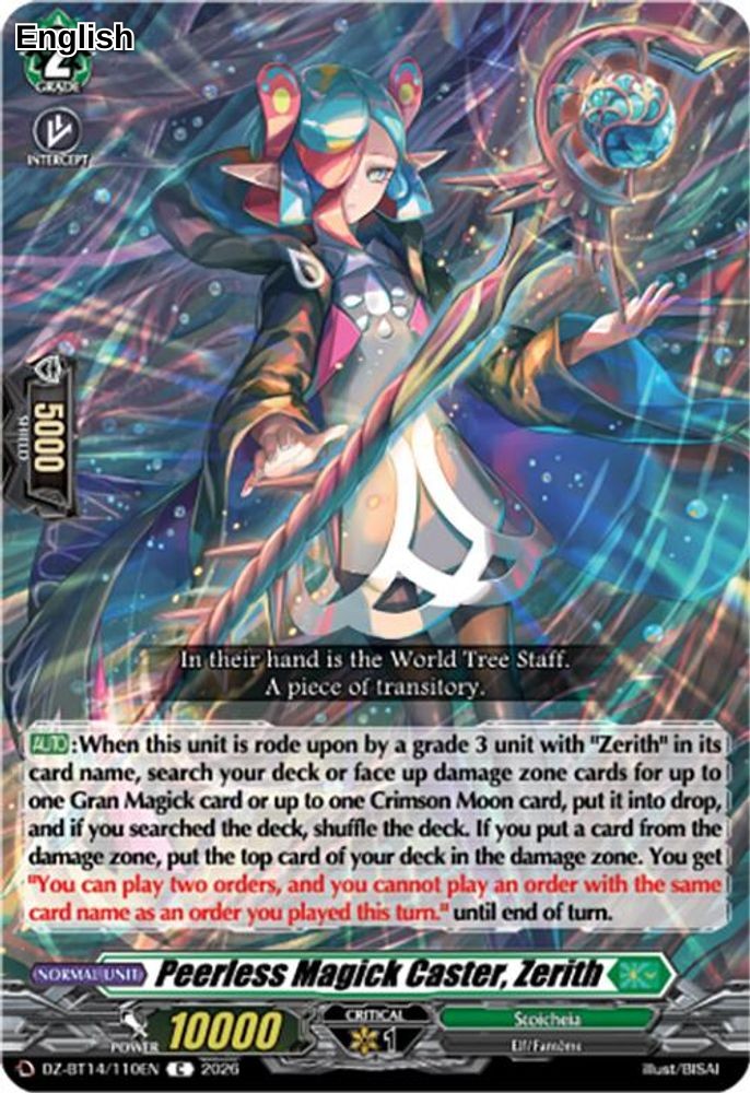 Peerless Magick Caster, Zerith