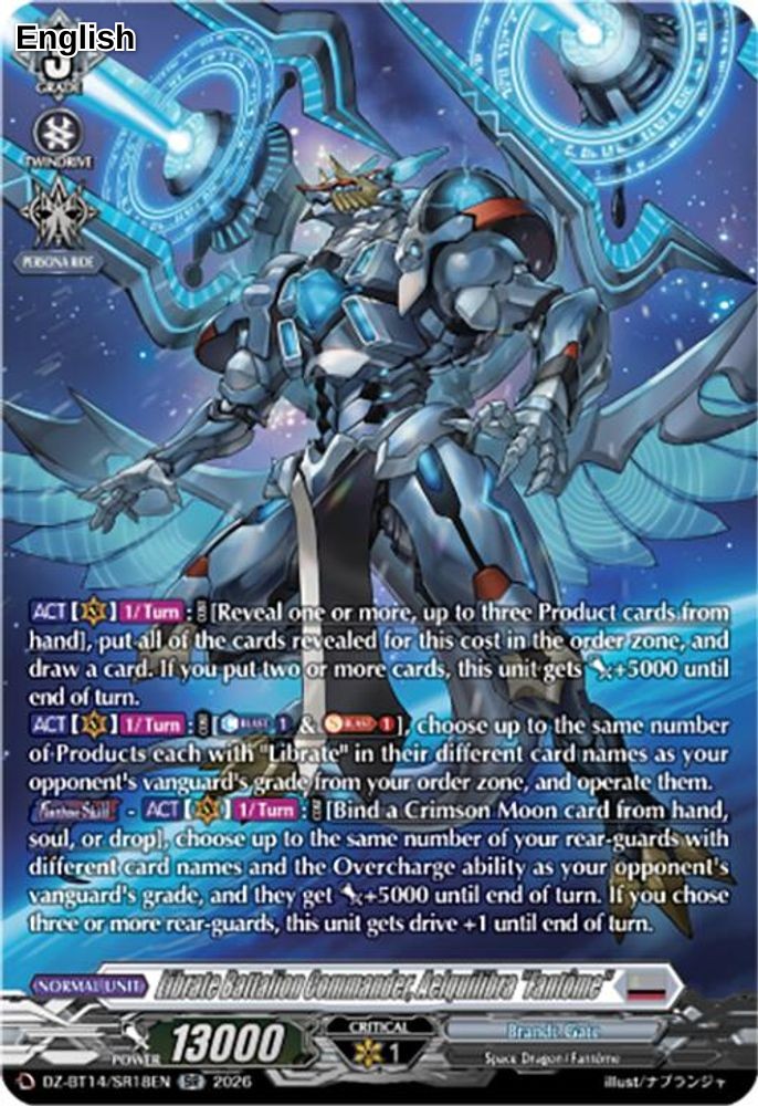 Librate Battalion Commander, Aelquilibra "Fantome" (SR)