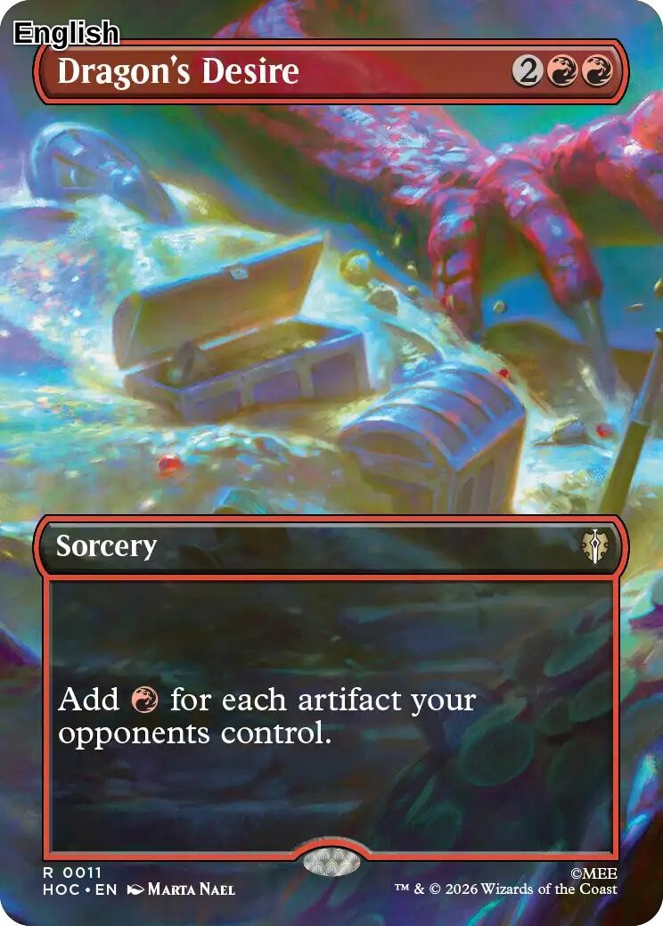 Dragon's Desire (Borderless)