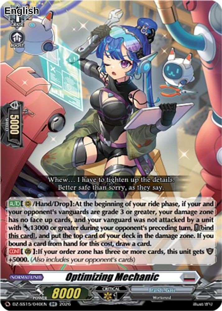 Optimizing Mechanic