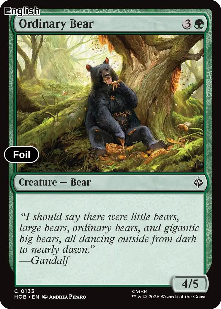 Ordinary Bear