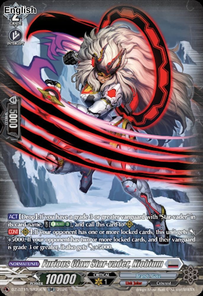 Furious Claw Star-vader, Niobium (SR)