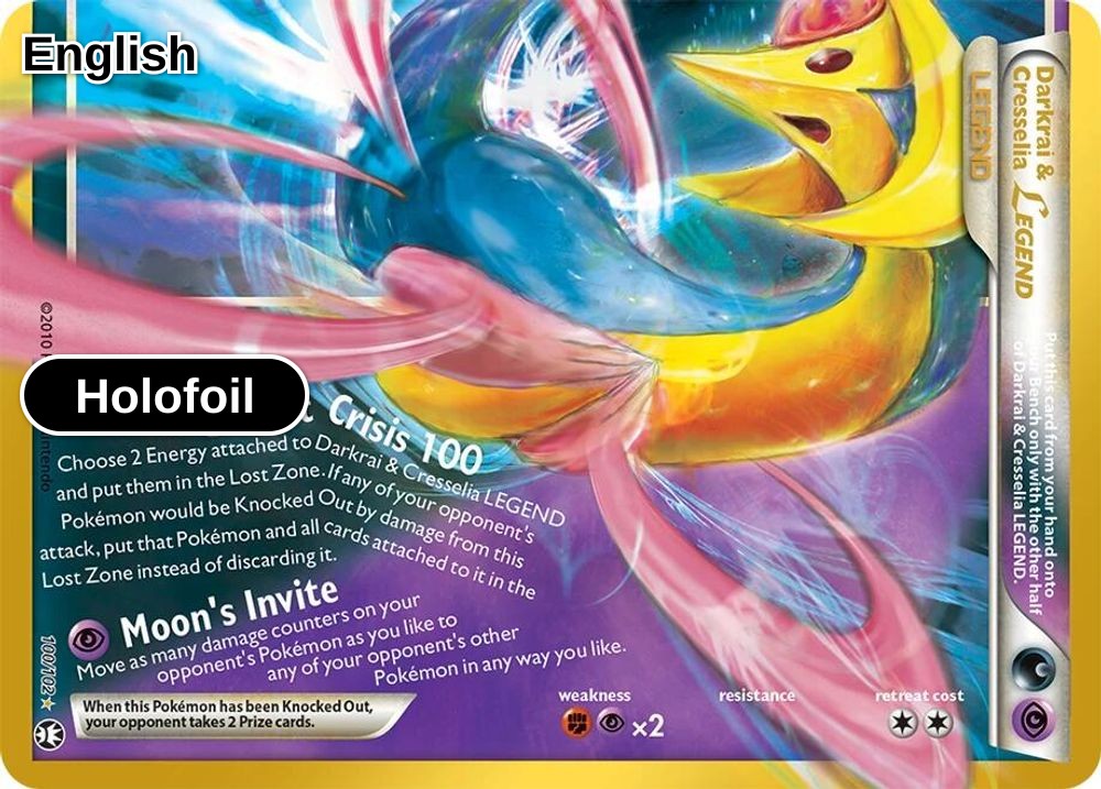 Darkrai & Cresselia Legend (Bottom)