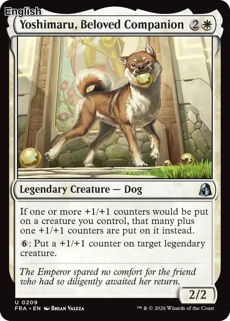 Yoshimaru, Beloved Companion