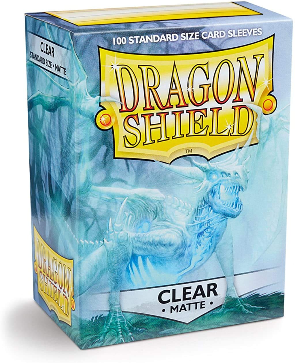 Dragon Shield: Standard 100ct Sleeves - Clear (Matte)