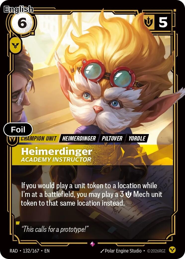Heimerdinger, Academy Instructor