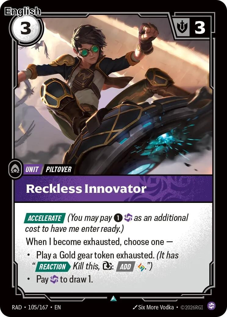 Reckless Innovator
