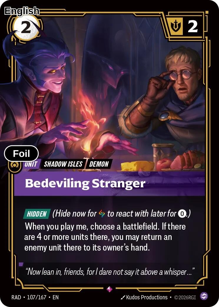 Bedeviling Stranger