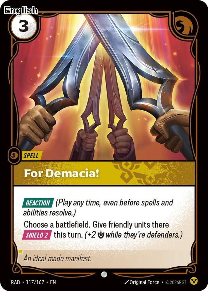 For Demacia!