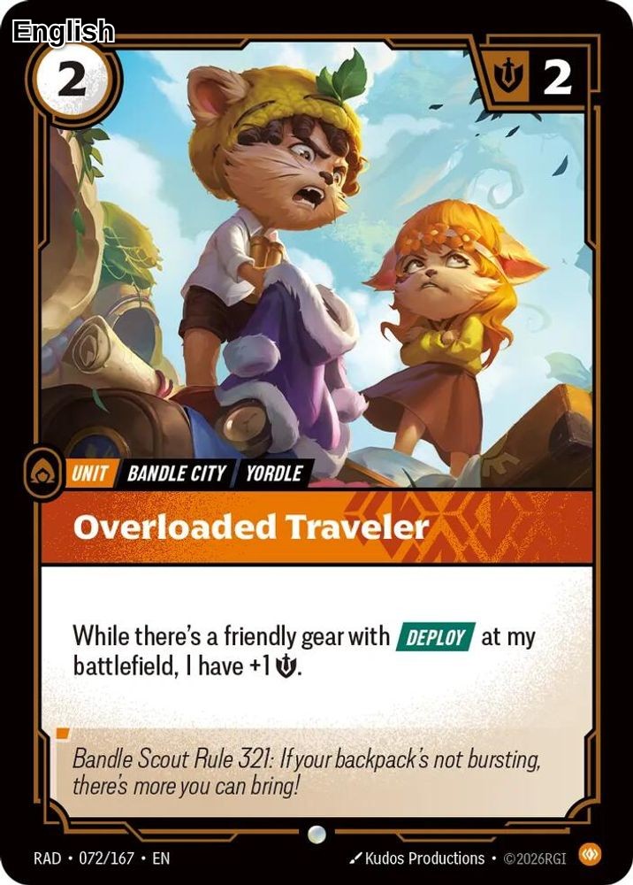 Overloaded Traveler