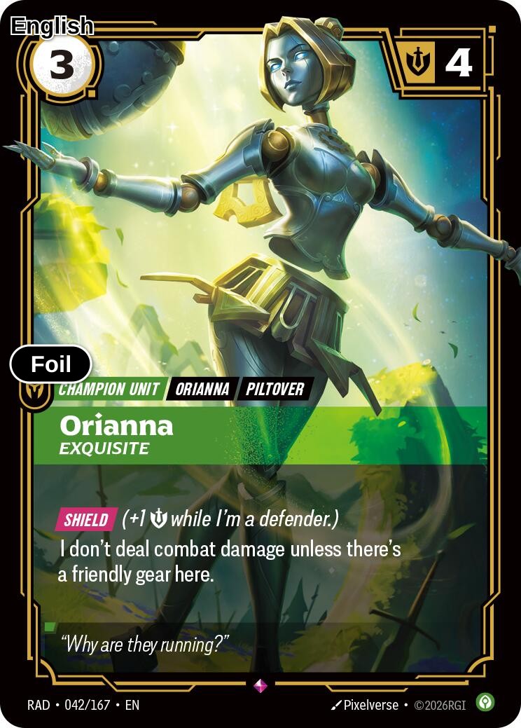 Orianna, Exquisite