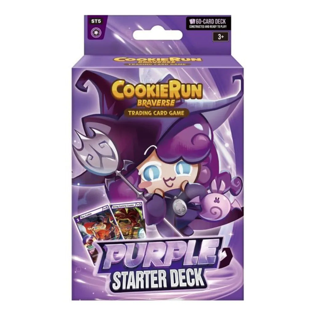 CookieRun Braverse TCG - Brave Beginning Starter Deck-Purple