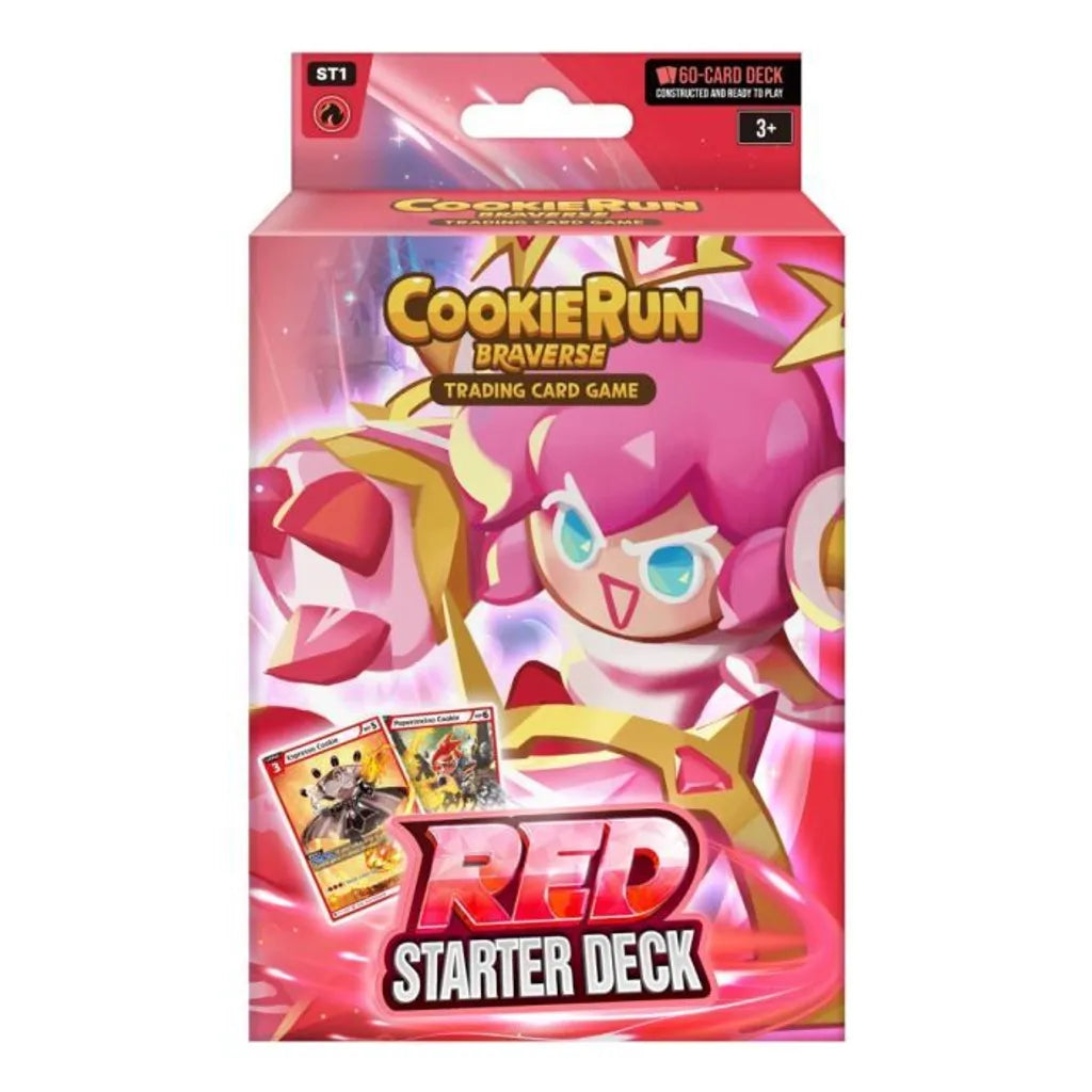 CookieRun Braverse TCG - Brave Beginning Starter Deck-Red