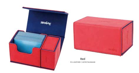 Sanseking PU Leather Deck Box with Dice Tray
