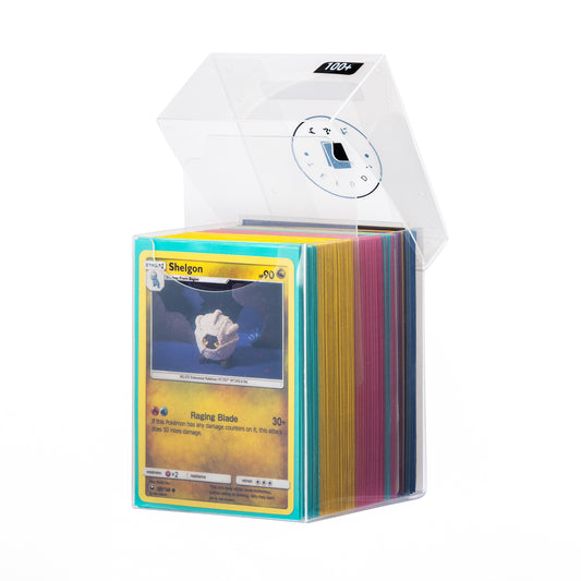 Tefuda 100-Card Deck Box – Clear