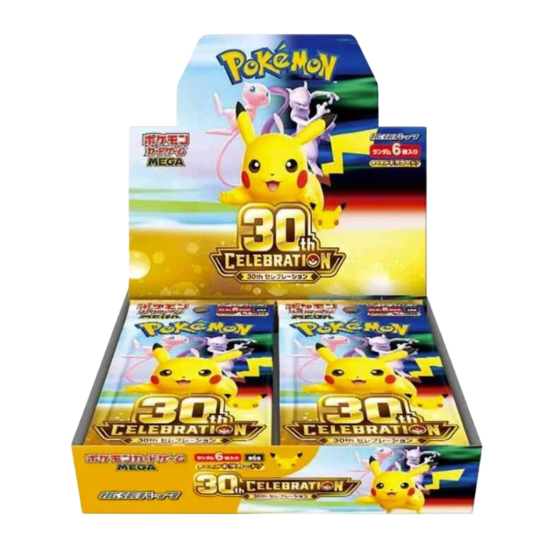 Pokemon 30th Celebration (M6a) Japanese Booster Box Pre-Order