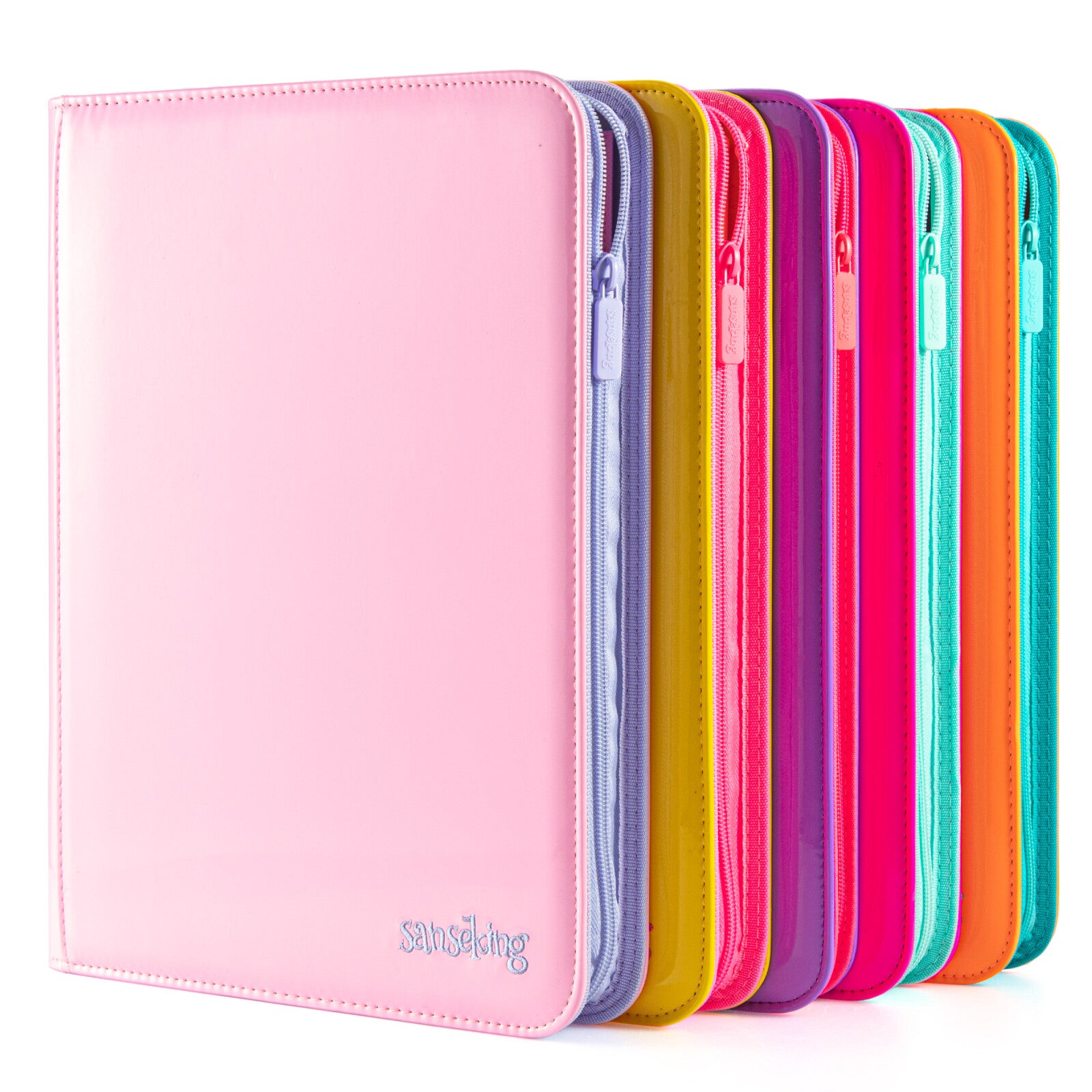 Sanseking Crimson Coral 9-Pocket Card Binder Tefuda Sanseking Crimson Coral 9-Pocket Card Binder Tefuda