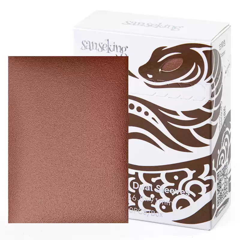 sanseking Snake Year Limited Metal Gloss Card sleeve