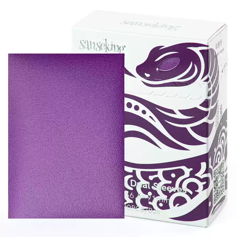sanseking Snake Year Limited Metal Gloss Card sleeve
