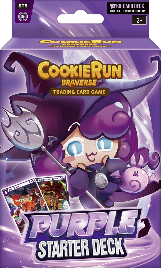 CookieRun Braverse TCG - Brave Beginning Starter Deck-Purple