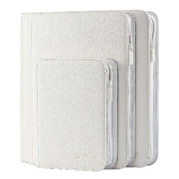 Sanseking Solid Color PU Card Binder (White) – Tefuda