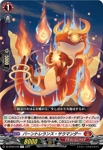 Burn Tolerance Salamander (DZ-BT06/048)