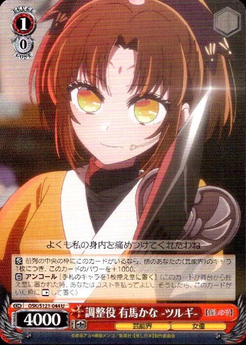 Coordinator: Arima Kana -Tsurugi- (OSK/S121-044) U