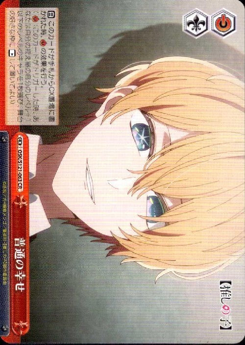 Ordinary Happiness (OSK/S121-063) CR