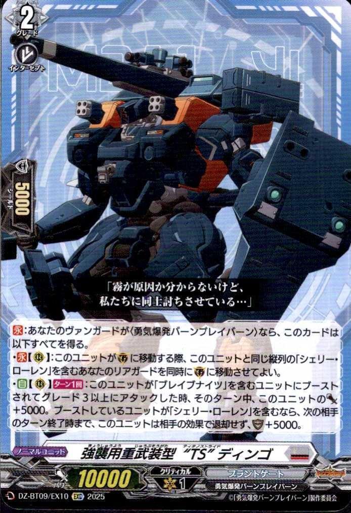 Assault-type heavily armed "TS" Dingo (DZ-BT09/EX10)