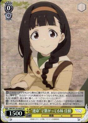 Connected by "destiny": my younger sister, Yoshiki (MKI/W126-005S)