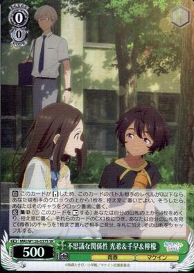 Mysterious Relationship: Mitsuki, Chihaya, and Lemon (MKI/W126-037S)