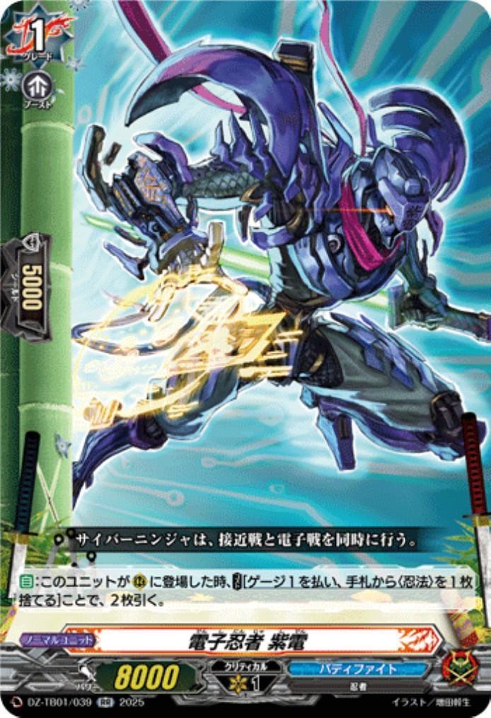 Electronic Ninja Shiden (DZ-TB01/039)
