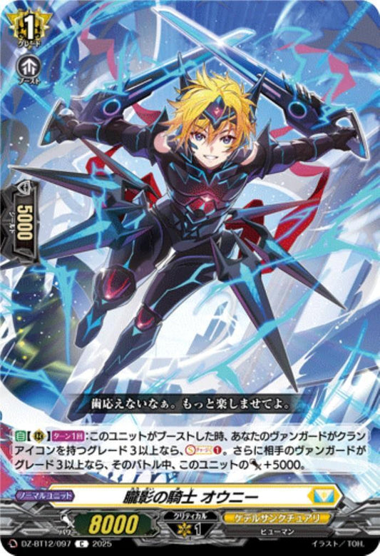 The Obscure Shadow Knight Ownie (C) (DZ-BT12/097)