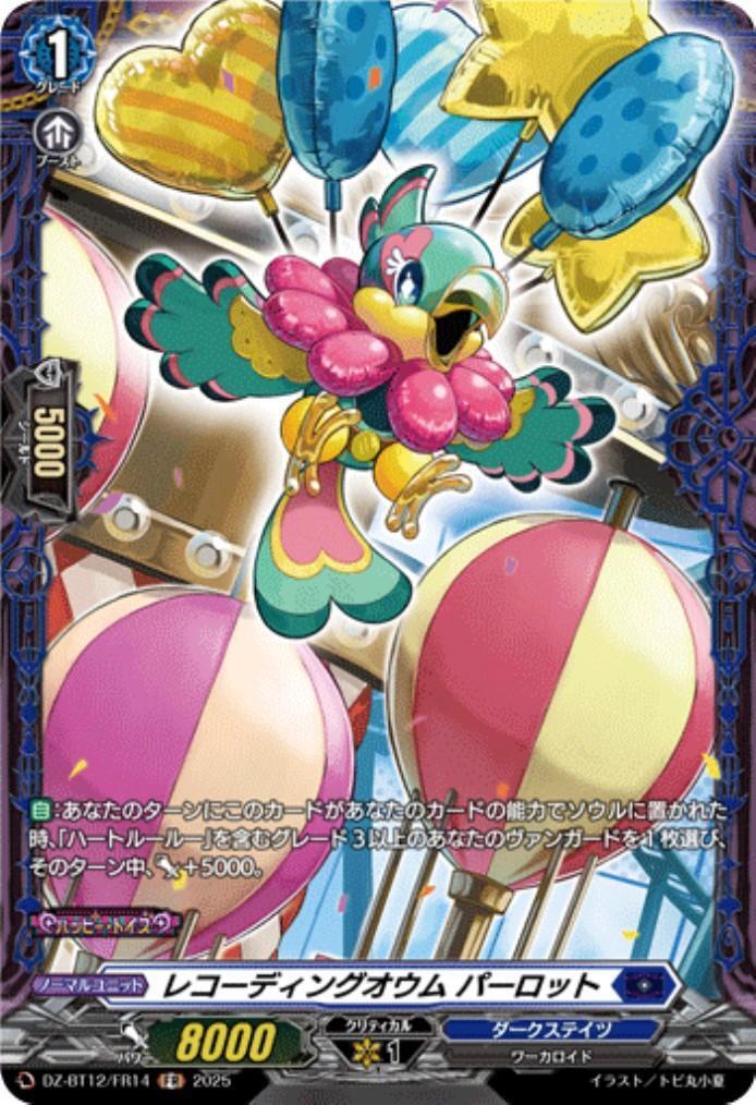 Recording Parrot (DZ-BT12/FR14)