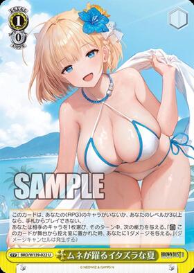 A mischievous summer that makes your heart race (BRD/W139-022)