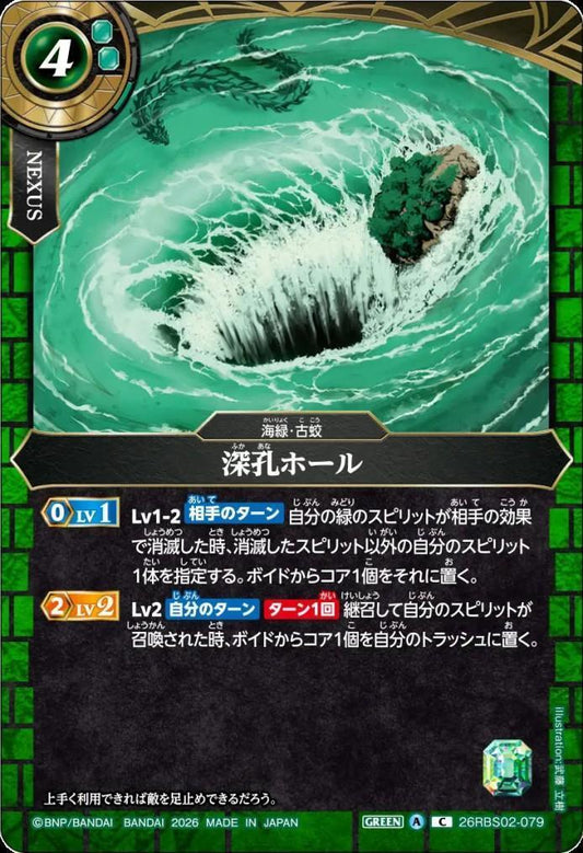 Deep hole (26RBS02-079)